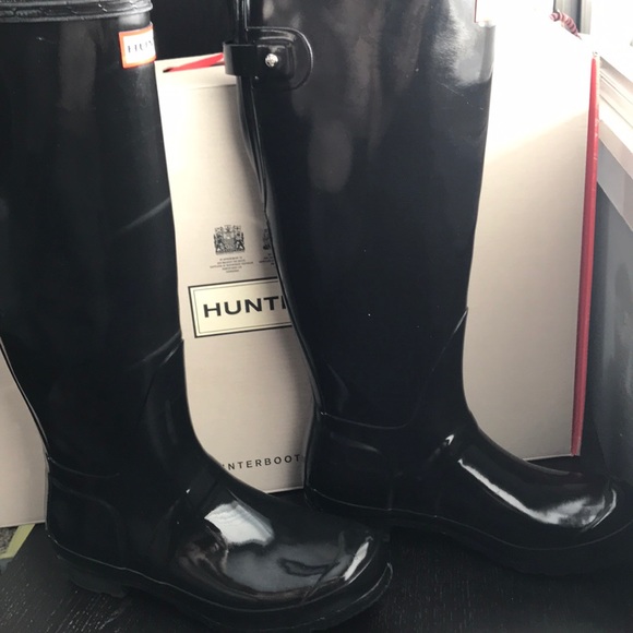 Gloss adjustable hunter boots with box - Picture 5 of 8